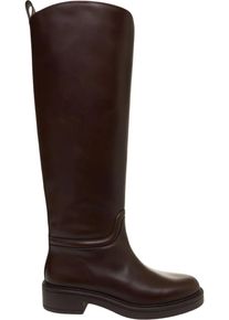 Stuart Weitzman Stiefel - Riding boots 'Celia' - Gr. 37 (EU) - in Braun - f&uuml;r Damen