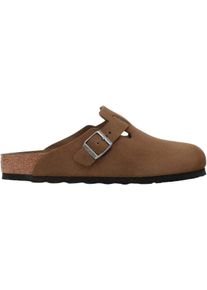Birkenstock Sandalen - Birkenstock Boston Slippers Cognac 1030861 - Gr. 45 (EU) - in Braun - f&uuml;r Damen