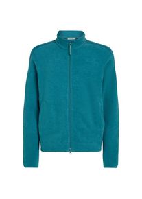 Icebreaker Merino Blend 800 Real FL Classic Pile L/S Zip Merinojacke Herren (Gr L |türkis)