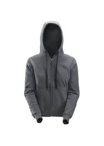 Snickers Workwear Snickers 2806 Damen Rei&szlig;verschluss Sweatshirt | Stahlgrau | 2XL - Stahlgrau