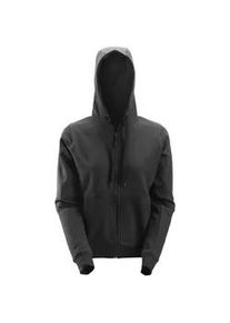 Snickers Workwear Snickers 2806 Damen Rei&szlig;verschluss Sweatshirt | Schwarz | XL - Schwarz