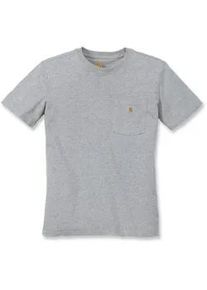 Carhartt WORKWEAR POCKET S/S T-SHIRT Damen | Heather-grey | L - Heather-grey