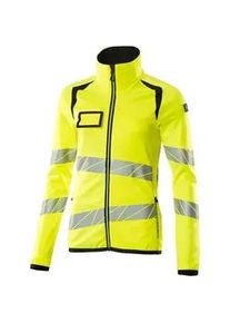Mascot Accelerate Safe Damen Fleecepullover mit Reisverschluss 19153-315 | hi-vis Gelb/Schwarzblau | 2XL - hi-vis Gelb/Schwarzblau