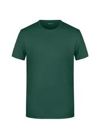 Basic Herren T-Shirt | dark-green | XL - dark-green