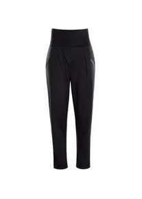 7/8-Hose WINSHAPE "Functional Light HP303", Damen, Gr. XS, Normalgr&ouml;&szlig;en, schwarz, 80% Polyester, 20% Elasthan, Hosen 7/8-Hose, High Waist Baggy Pants mit Core-Bund