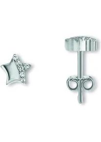 Paar Ohrh&auml;nger ONE ELEMENT "Zirkonia Stern Ohrringe Ohrstecker aus 925 Silber", silber, Ohrringe, Damen, Kinder, Silber 925 (Sterlingsilber), Ihr pers&ouml;nliches Symbol &ndash; liebevoll gearbeitet f&uuml;r jeden Tag