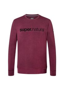 super.natural 3D Signature Crew Pullover Men (Größe S |rot)