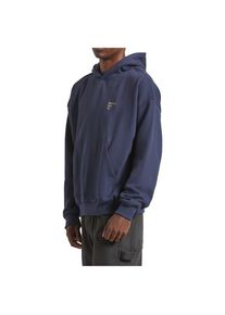 Hoodie Brixton Embroidered Heavy Weight Hood Herren (Gr L |blau)