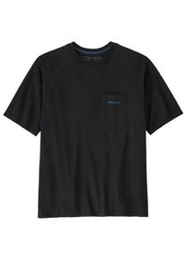 Patagonia Boardshort Logo Pocket Responsibili-Tee T-Shirt Men (Gr L |schwarz)