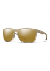 Fahrradbrille Smith Riptide Polarized ChromaPop Mirror S3 (beige)