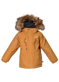 ISBJÖRN Skijacke Isbjörn Snowball Winter Jacket Kinder (Gr 122/128 |orange |wasserdicht)