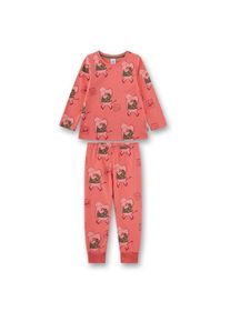 Sanetta Pyjama Long 233588 Schlafanzug Kinder (Gr 104 |rot)