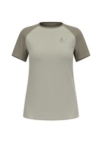 Laufshirt Odlo X-Alp Trail T-Shirt Crew Neck S/S Damen (Gr L |grau)
