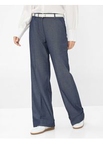 Brax Damen Palazzohose Style MAINE NAVY, dunkelblau, Gr. 38