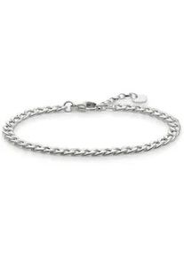 Armband Thomas Sabo "LBA0105-001-12-L19,5V" Gr. 19,5, silber (silberfarben), Armb&auml;nder, Damen, 19,5, Silber 925 (recycelt), Panzerarmband
