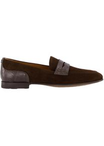 Dolce & Gabbana Dolce&Gabbana Loafer - Heren DG Plaque Loafers Bruin - Gr. 44 (EU) - in Braun - f&uuml;r Damen