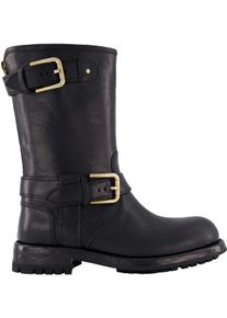 Dolce & Gabbana Dolce&Gabbana Stiefel - Dames Biker Boots Like A Virgin - Gr. 37 (EU) - in Schwarz - f&uuml;r Damen