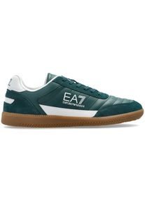 EA7 Emporio Armani EA7 Low-Top Sneaker - Sneakers Verdebianco - Gr. US_11_5 - in Bunt - f&uuml;r Damen