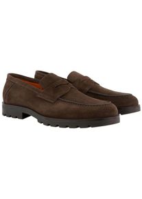 Santoni Loafer - Rock-lf-seyt - Gr. UK_8 - in Braun - f&uuml;r Damen