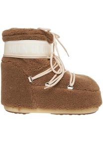 Moon Boot Moonboot Stiefel - Boots 'Icon Low Fleece' - Gr. 36 (EU) - in Braun - f&uuml;r Damen