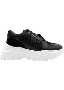 BENJAMIN BERNER Low-Top Sneaker - Black Matt Nappa Sneakers - Gr. 44 (EU) - in Schwarz - f&uuml;r Damen