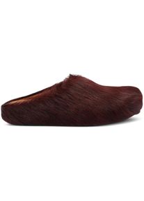 Marni Slipper & Pantoletten - Fussbett Sabot Burgundy - Gr. 45 (EU) - in Rot - f&uuml;r Damen