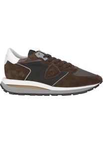 Philippe Model Low-Top Sneaker - Heren Tropez Haute Sneaker Bruin - Gr. 43 (EU) - in Braun - f&uuml;r Damen