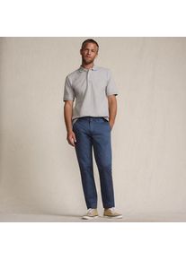 LANDS' END Chino-Hose, Slim Fit, Herren,  Blau, Baumwolle/Baumwoll-Mischung, by Lands' End