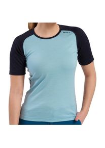DEVOLD Jakta Merino 200 T-Shirt Merinounterwäsche Damen Wandern (Gr L |türkis)