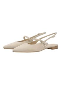Thea Mika Ballerinas - Sling-Ballerinas - Gr. 41 (EU) - in Creme - f&uuml;r Damen