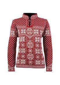 Dale of Norway Peace Sweater Wollpullover Damen Alltag (Gr S |rot)