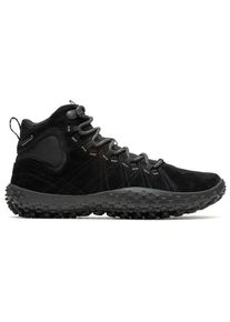 Barfußschuhe Merrell Wrapt Mid Waterproof Damen (Gr 40,5 |schwarz |wasserdicht)