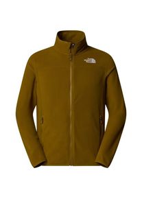 The North Face 100 Glacier Full Zip Fleecejacke Men (Gr S |braun)