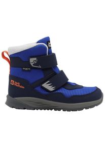 Jack Wolfskin Polar Bear-B Texapore Mid VC Winterschuhe Kinder (Gr 26 |blau |wasserdicht)