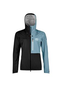 Ortovox 3L Ortler Jacket Regenjacke Damen Skitouren (Gr M |schwarz |wasserdicht)