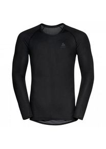 Odlo BL Top Crew Neck L/S Active F-Dry Light Kunstfaserunterwäsche Herren (Gr L |schwarz)