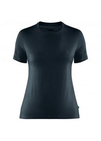 Fjällräven Fjällräven Abisko Wool S/S T-Shirt Damen (Gr XS |blau)