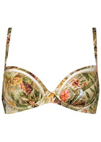 watercult Lush Utopia Bikini Top 7347 Bikini-Top Damen (Gr 36 - D |oliv)