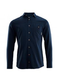 Aclima Woven Wool Shirt Hemd Herren (Gr XL |blau)