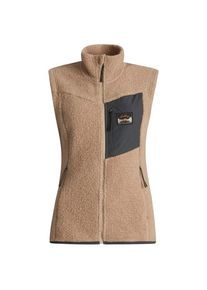 Lundhags Flok Wool Pile Vest Wollweste Damen Wandern (Gr L |beige)