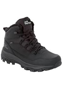 Jack Wolfskin Everquest Texapore Mid Winterschuhe Herren (Gr 44,5 |schwarz/grau |wasserdicht)