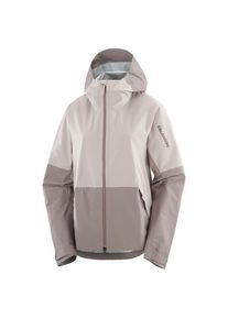 Salomon Outerpath 2.5L Regenjacke Women (Gr S |grau |wasserdicht)