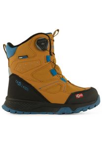 Trollkids Kirkenes Winter Boots Winterschuhe Kinder (Gr 37 |braun |wasserdicht)