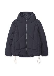 Selfhood Hooded Puffer Winterjacke Damen (Gr M |grau)