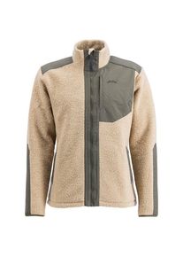 Woll- & Merinojacke Lundhags Saruk Wool Pile Mid Full Zip Herren (Gr L |beige)