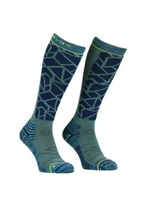 Ortovox Ski Tour Comp Long Socks Skisocken Men (Gr 45-47 |blau)