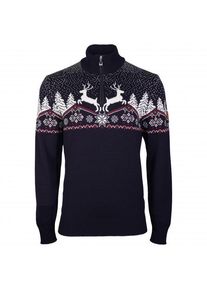 Dale of Norway Dale Christmas Sweater Merinopullover Herren (Gr XXL |blau)