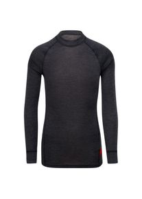 Thermowave Merino Warm L/S Shirt Merinounterwäsche Kinder (Gr 110-116 |schwarz)