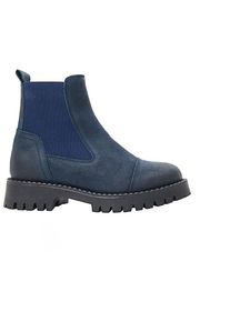 Ten Points Penny Chelsea Suede Boots Freizeitstiefel Women (Gr 39 |blau)