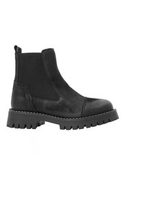 Ten Points Penny Chelsea Suede Boots Freizeitstiefel Damen (Gr 39 |schwarz)